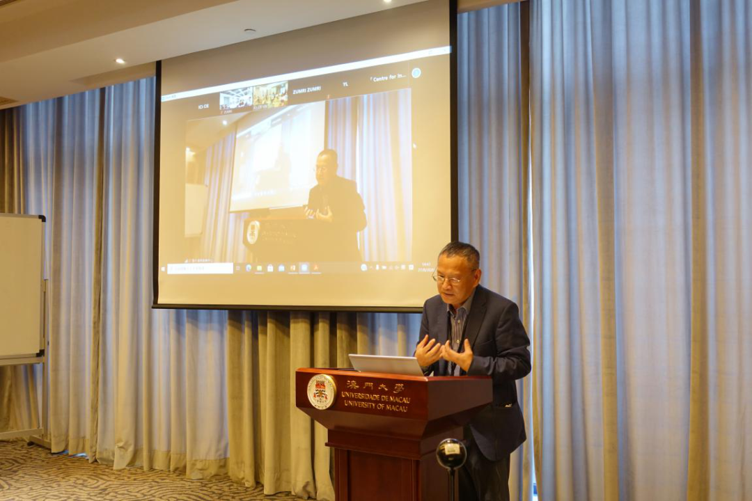 澳门大学协同创新研究院创新创业中心颜至宏教授致辞